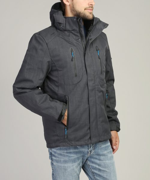 Evolite Men's Prone 3in1 Jacket- Anthracite
