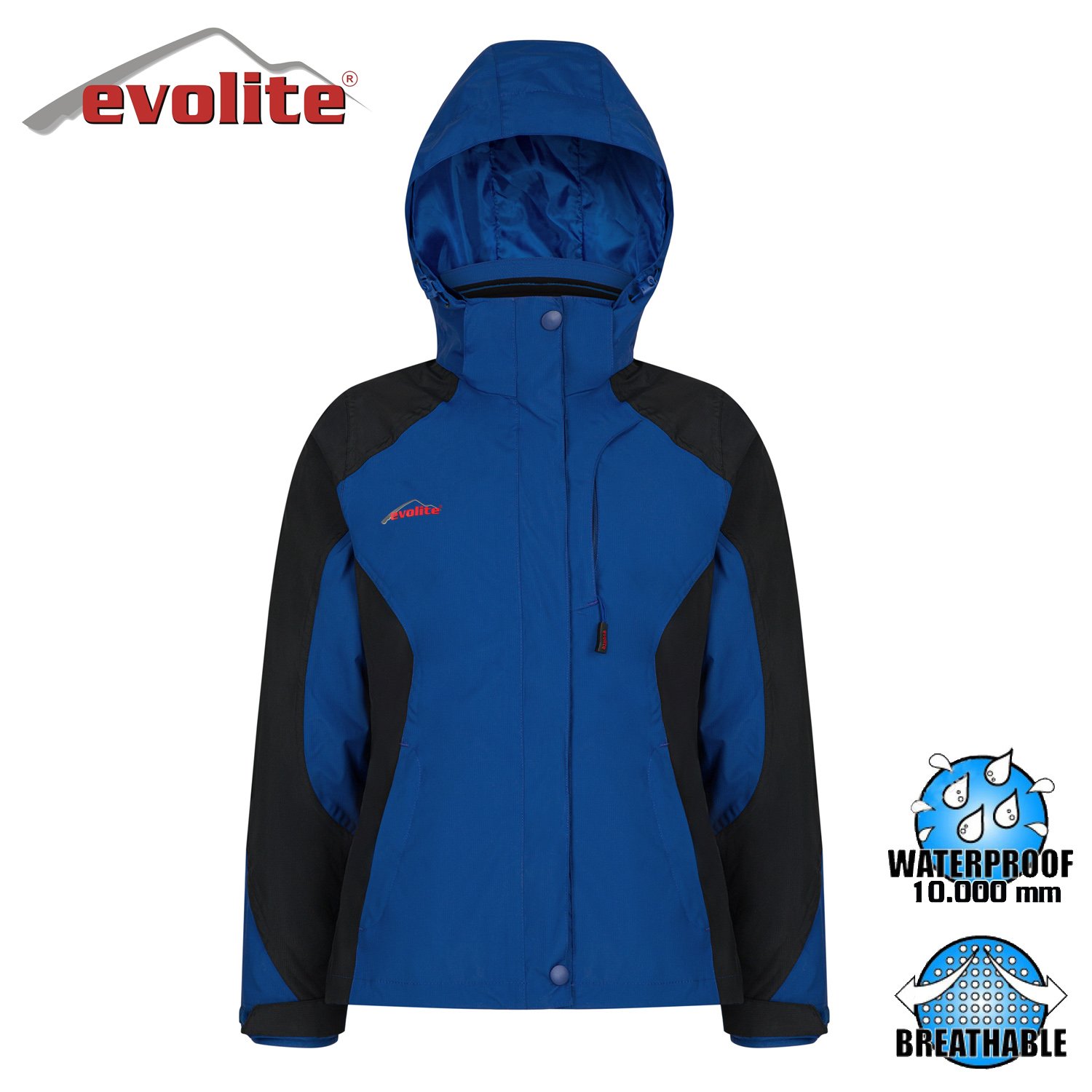 Evolite Women's Diva 3in1 Jacket Blue/Black